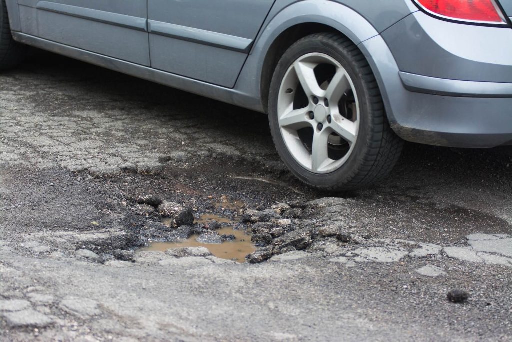 why is it important to look out for potholes