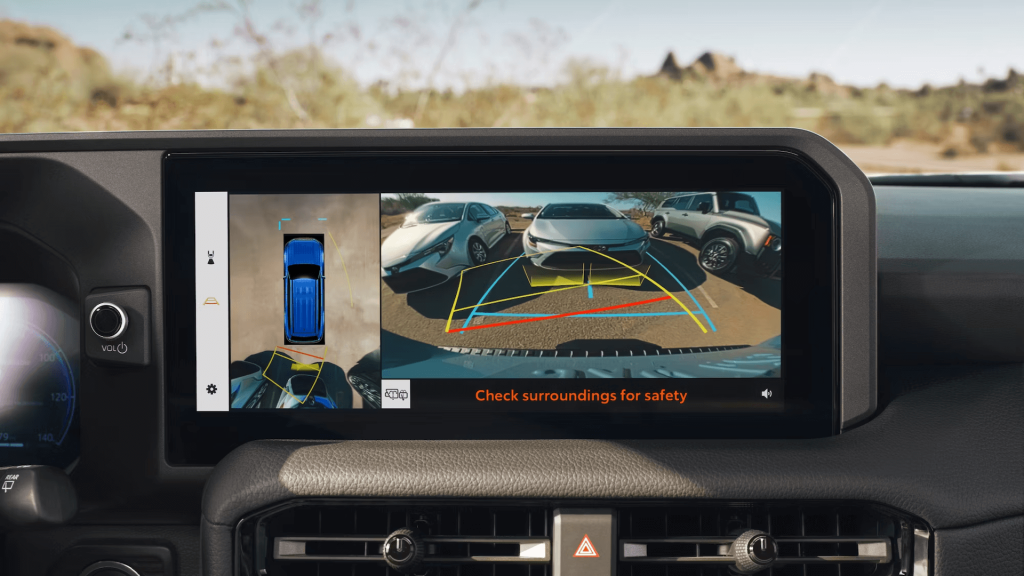 Toyota Land Cruiser interior 