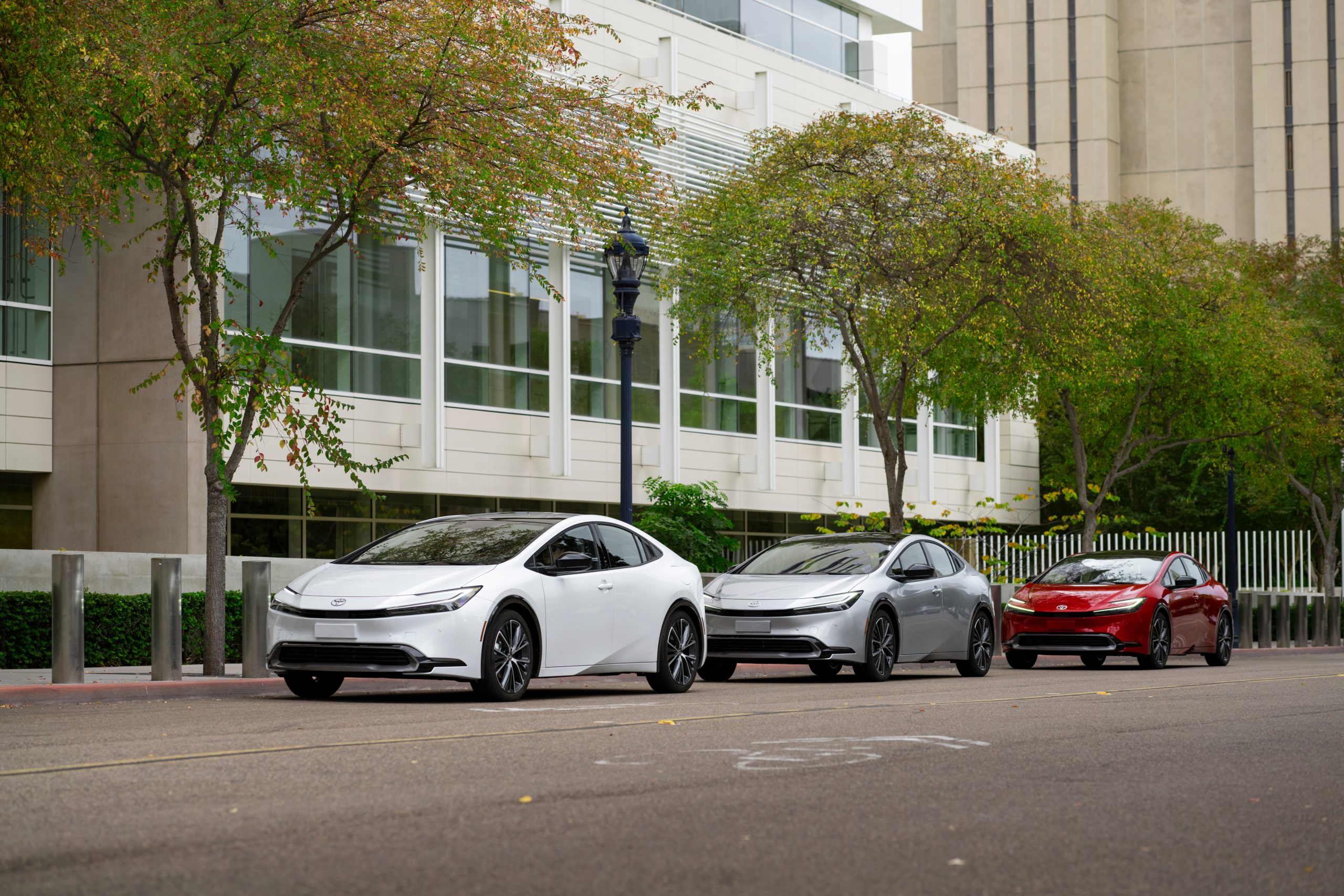 Most reliable Toyotas lined up
