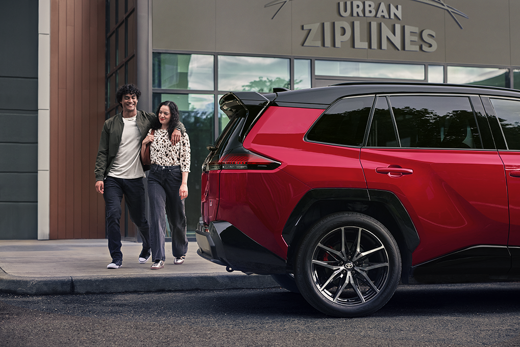 2026 RAV4 GR Sport in red