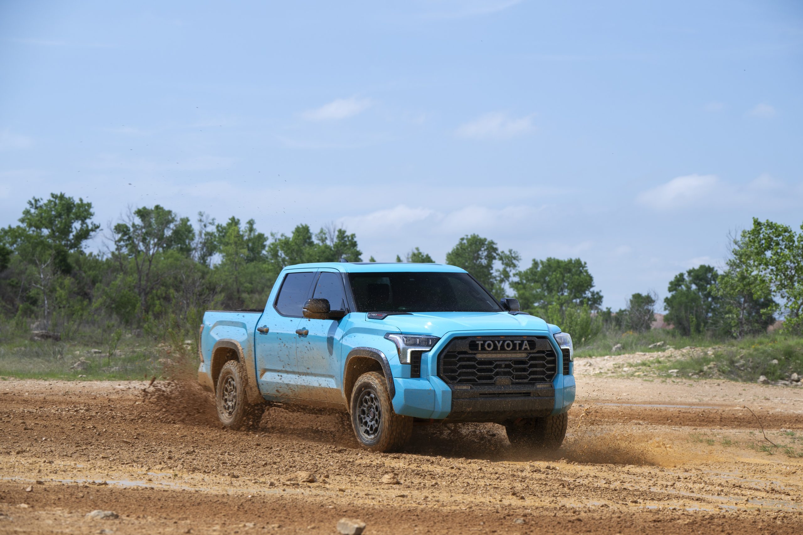2026 Toyota Tundra Hybrid in blue