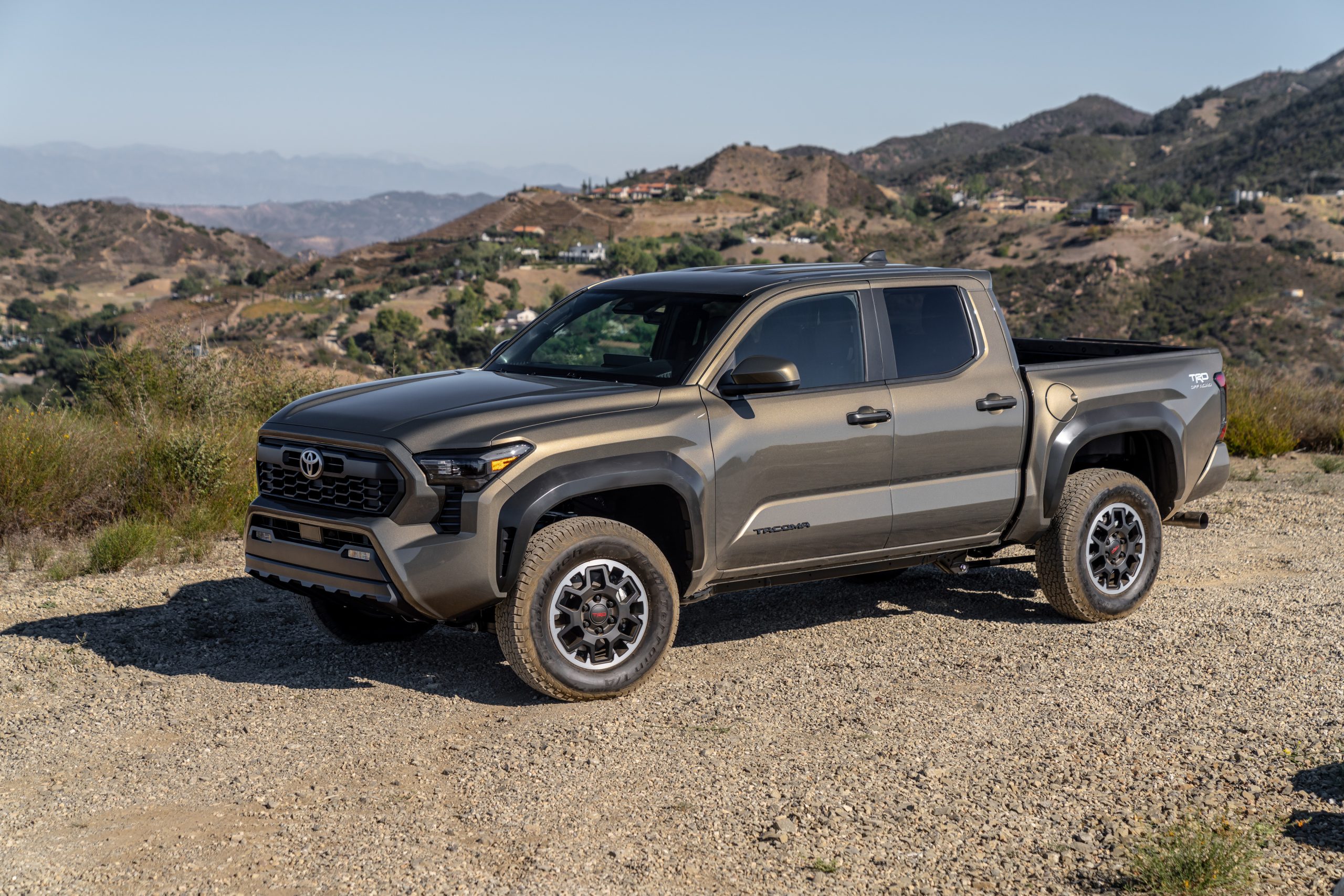 2026 Toyota Tacoma on rocky terrain