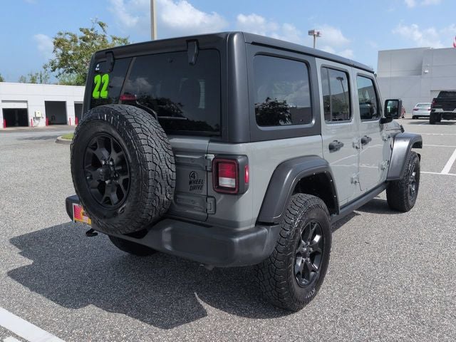 2022 Jeep Wrangler Unlimited Willys