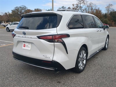 2022 Toyota SIENNA PLATINUM Platinum 7 Passenger
