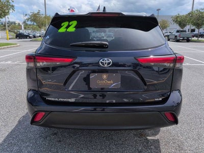 2022 Toyota Highlander XLE
