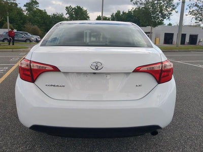 2017 Toyota COROLLA LE