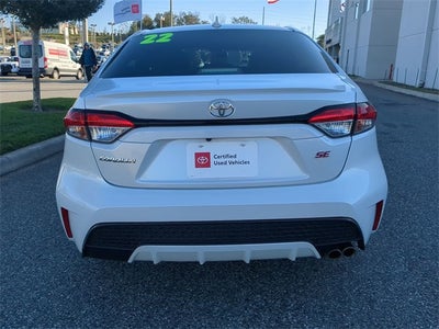 2022 Toyota COROLLA SE