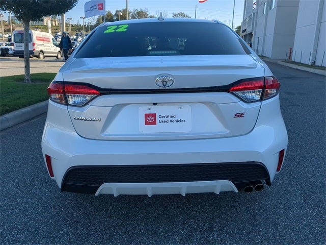 2022 Toyota COROLLA SE
