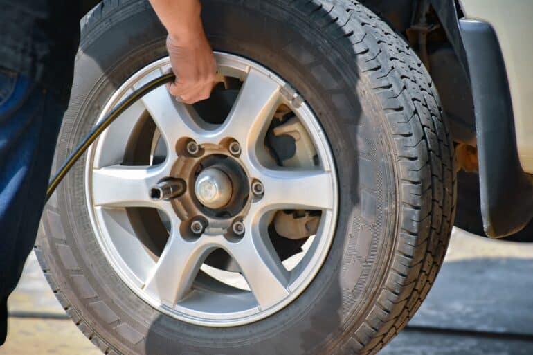 Clermont Toyota spare tire