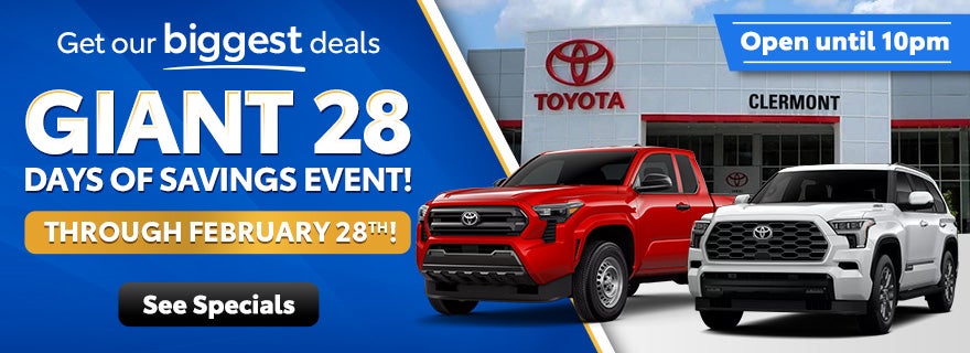 new Toyota lease specials
