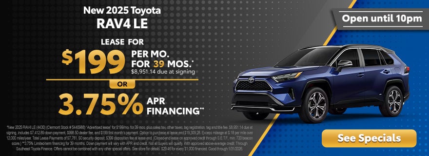 Clermont Toyota RAV4 deals