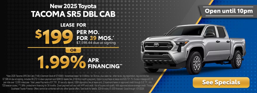 Clermont Toyota Tacoma deals
