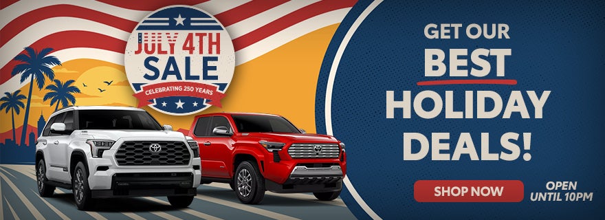 Toyota July 4th specials