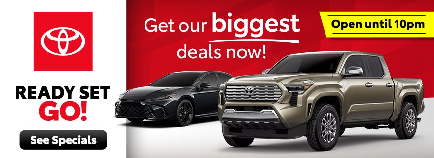 New Toyota deals near Leesburg