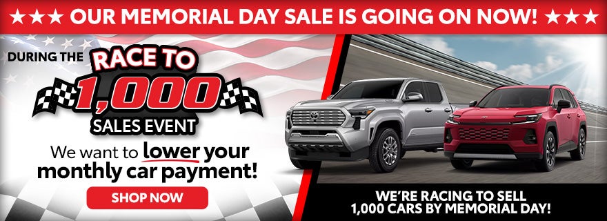 Toyota holiday sale in Clermont