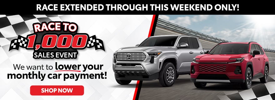 Memorial Day Toyota deals 