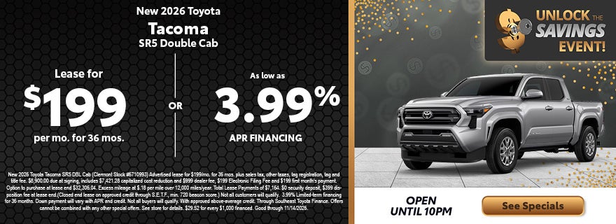 Toyota Tacoma deals near Leesburg
