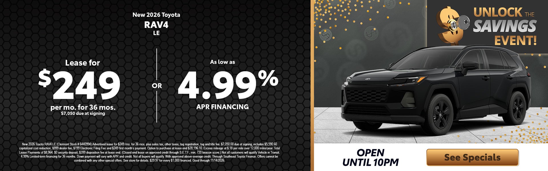 2026 Toyota RAV4 deals