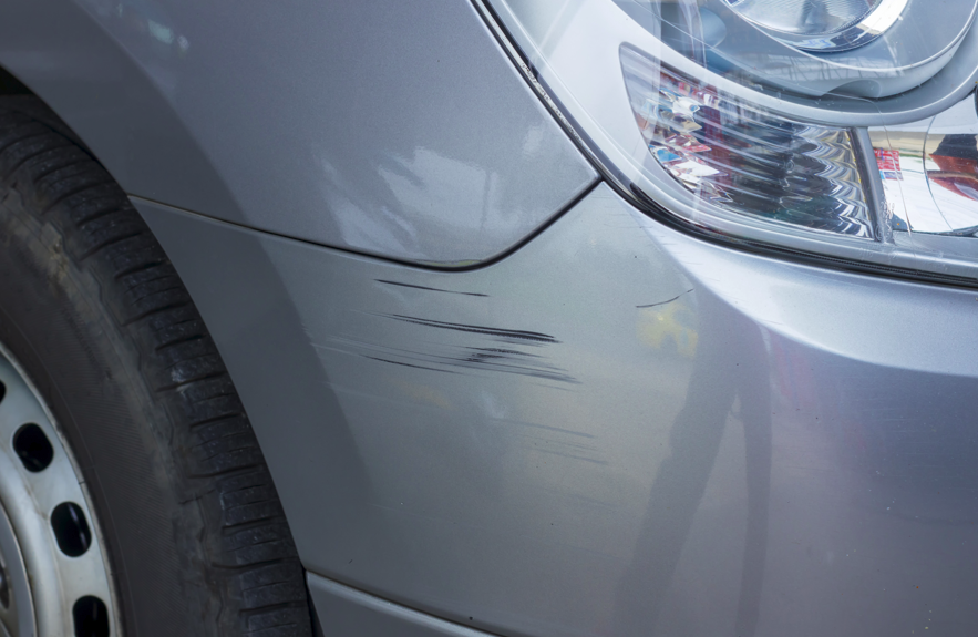 car scuff repair cost