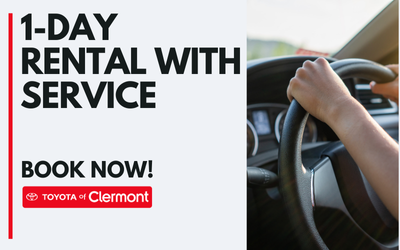 1-Day Rental with Service*