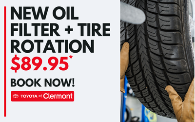 Oil Filter Change with Tire Rotation