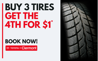Buy 3 Tires, Get 1 for $1*