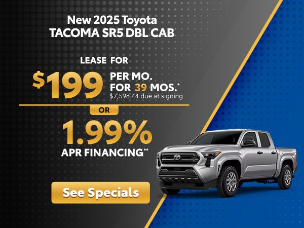 New 2025 Toyota Tacoma SR5 Dbl Cab
