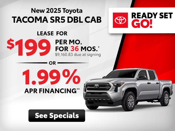 New 2025 Toyota Tacoma SR5 Dbl Cab