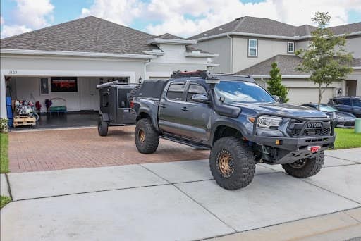 Toyota Tacoma Camping in Clermont FL
